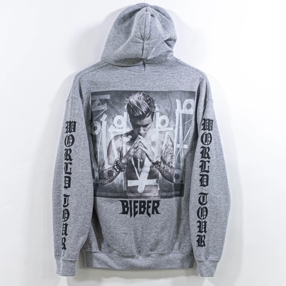 Justin Bieber Purpose World Tour Vintage Y2K Hoodie